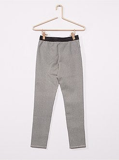 Pantaloni con stampa pied-de-poule - Kiabi