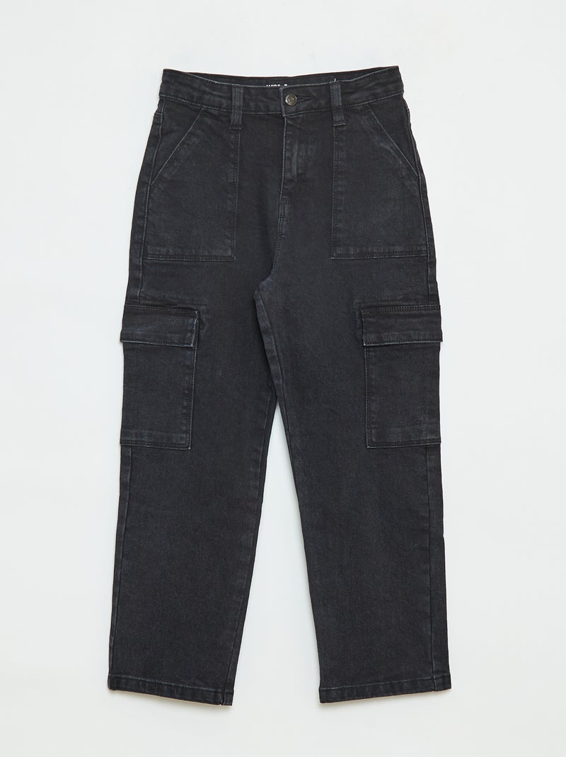 Pantaloni con tasche con patta - modello + confortevole Grigio - Kiabi