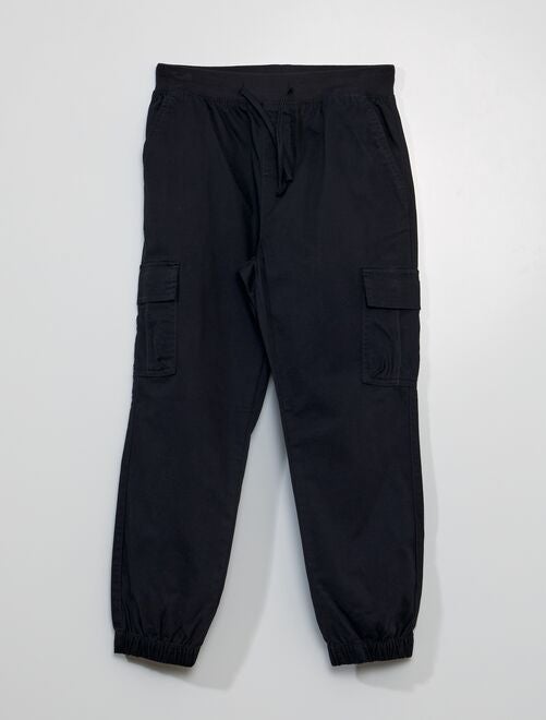 Pantaloni con tasche con patta - Taglio più confortevole - Kiabi