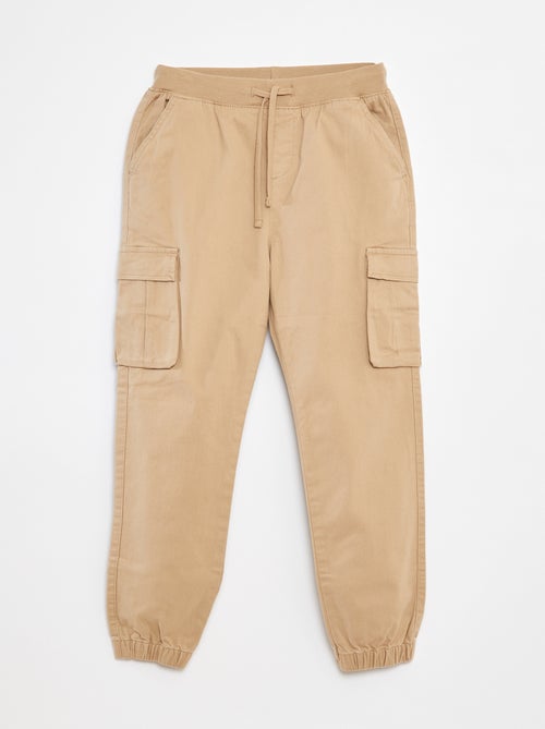 Pantaloni con tasche e vita regolabile - Kiabi