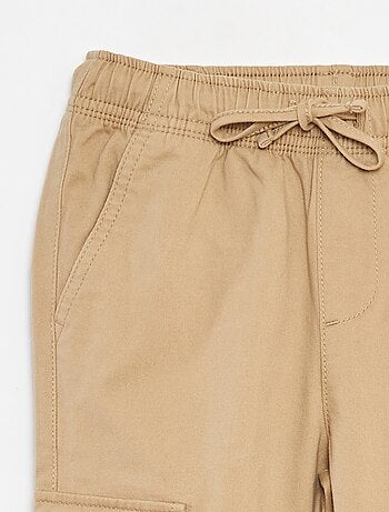 Pantaloni con tasche e vita regolabile