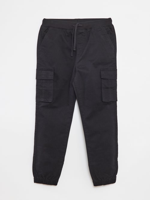 Pantaloni con tasche e vita regolabile - Kiabi