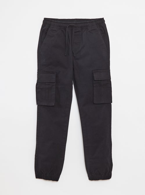 Pantaloni con tasche e vita regolabile - Kiabi