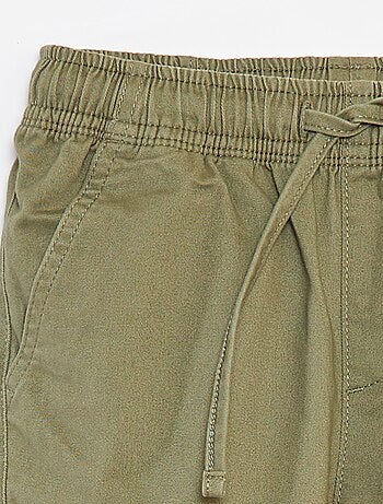 Pantaloni con tasche e vita regolabile