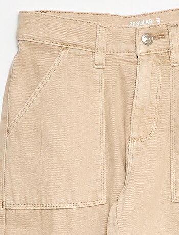 Pantaloni con tasche in denim