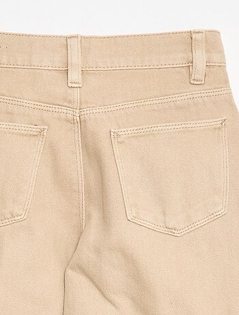 Pantaloni con tasche in denim