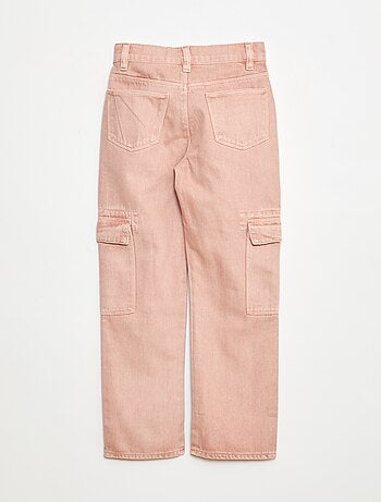 Pantaloni con tasche in denim