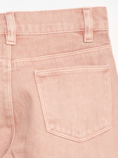 Pantaloni con tasche in denim - Kiabi