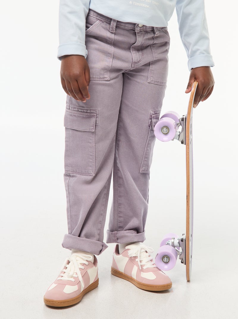 Pantaloni con tasche in denim VIOLA - Kiabi