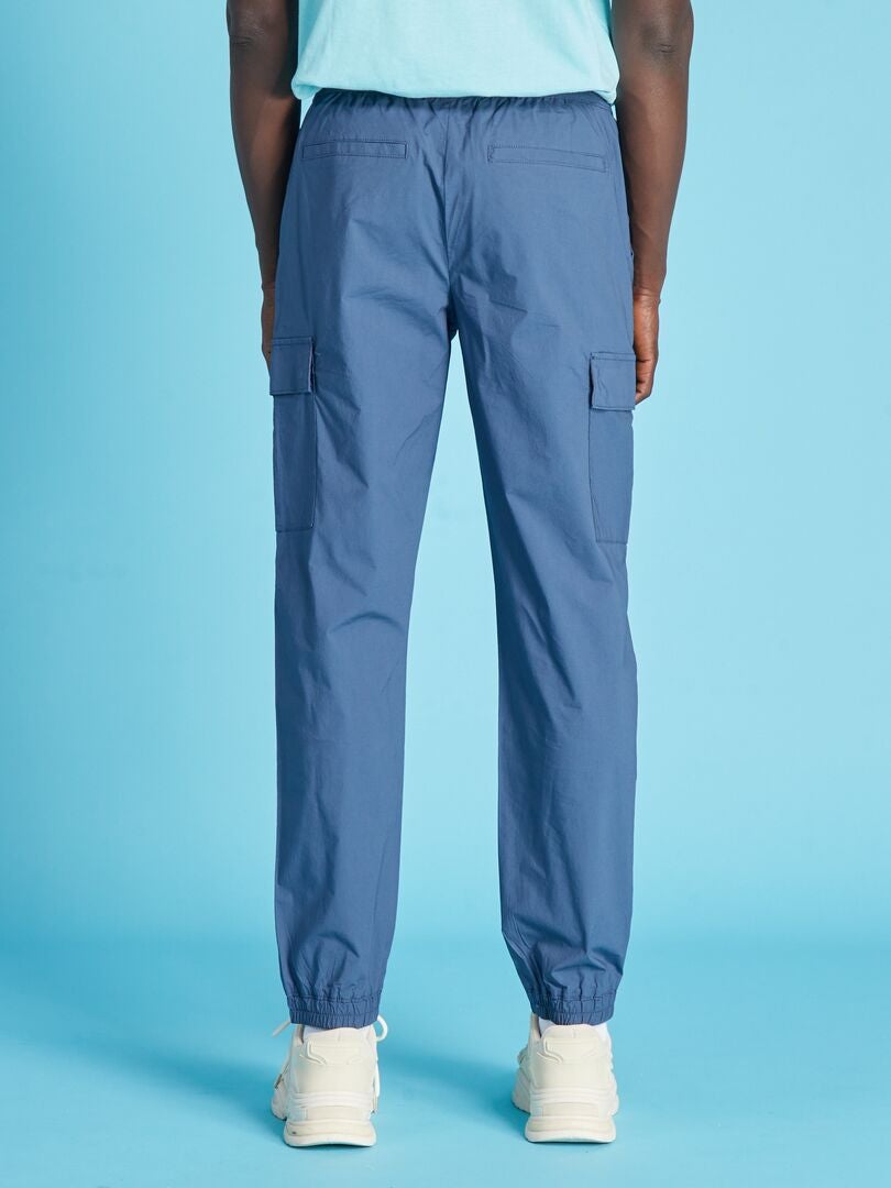 Pantaloni Donna Paper Bag Vita Alta Con Tasche - Verde Scuro, Taglia XXL, Tessuto Elasticizzato
