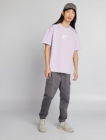 Pantaloni con tasche laterali
