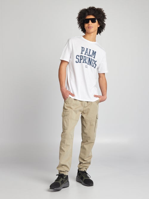 Pantaloni con tasche laterali - Kiabi