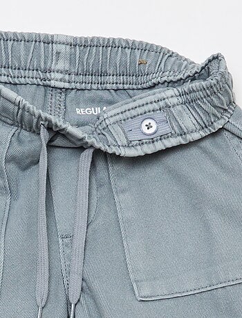 Pantaloni con tasche rettangolari - Taglio più aderente