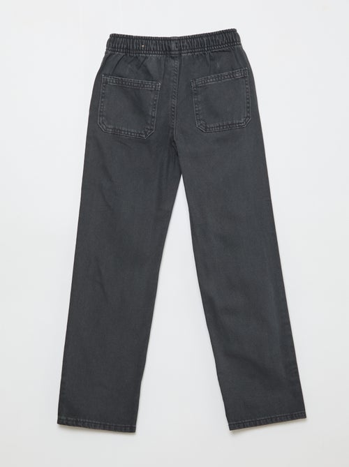 Pantaloni con tasche rettangolari - Taglio più aderente - Kiabi