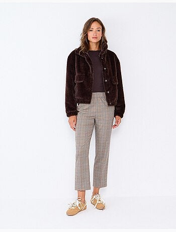 Pantaloni con vita elastica, mo fashion