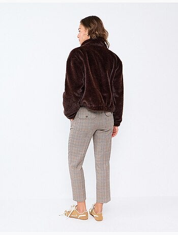 Pantaloni con vita elastica, mo fashion