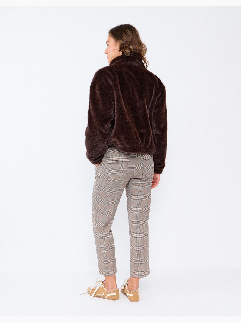 Pantaloni con vita elastica, mo fashion Beige - Kiabi