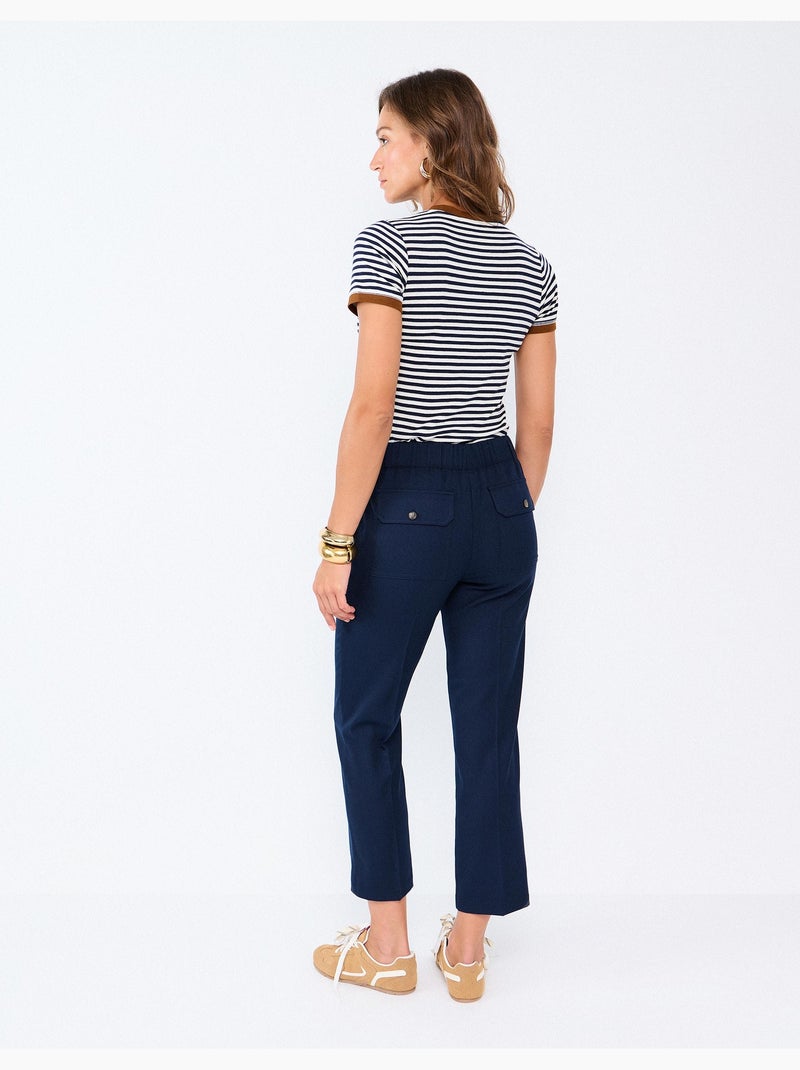 Pantaloni con vita elastica, mo fashion Blu - Kiabi