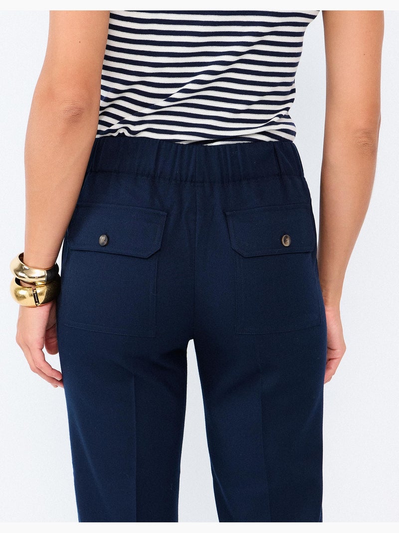 Pantaloni con vita elastica, mo fashion Blu - Kiabi