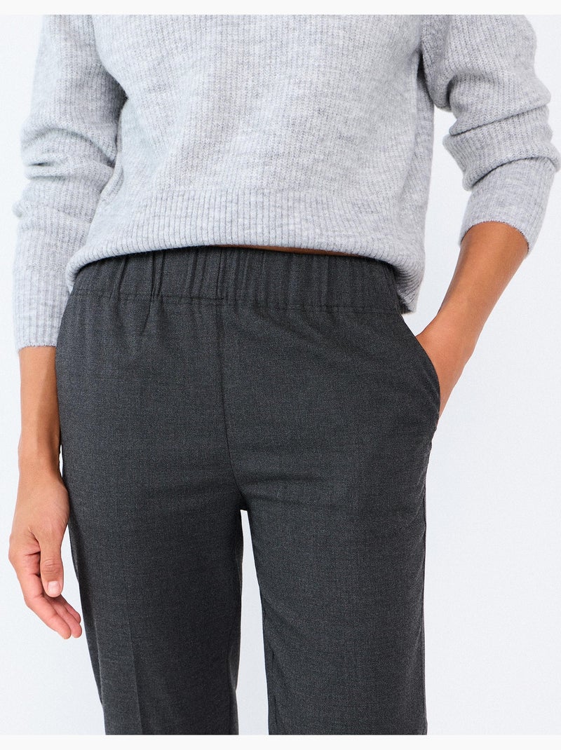 Pantaloni con vita elastica, mo fashion Grigio - Kiabi