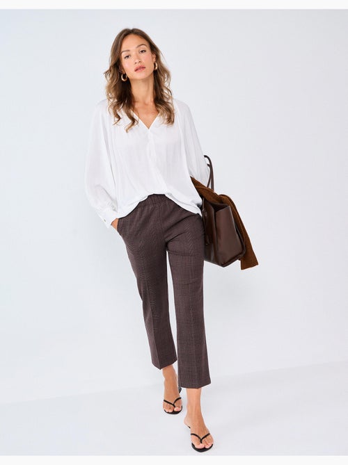 Pantaloni con vita elastica, mo fashion - Kiabi Pantaloni con vita elastica, mo fashion - Kiabi