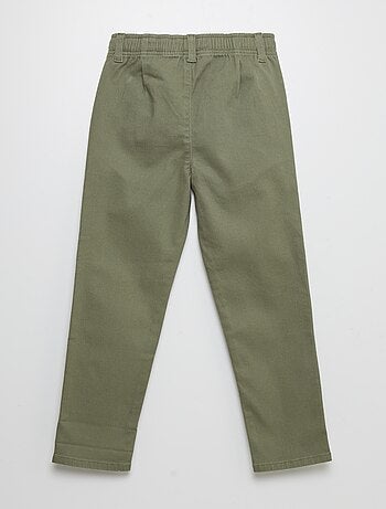 Pantaloni con vita elasticizzata - collezione facile da indossare