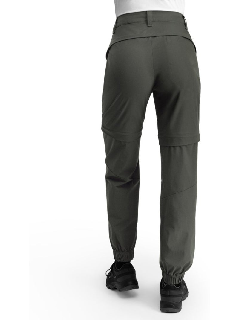 Pantaloni convertibili da escursionismo da donna escursionismo donna mistral bla Nero - Kiabi