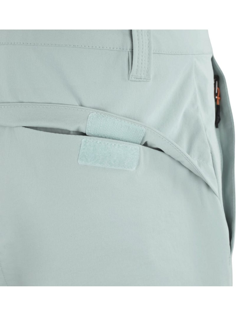 Pantaloni convertibili da escursionismo da donna escursionismo donna mistral-w g Verde - Kiabi