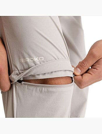 Pantaloni convertibili da escursionismo da uomo escursionismo uomo cairn stone