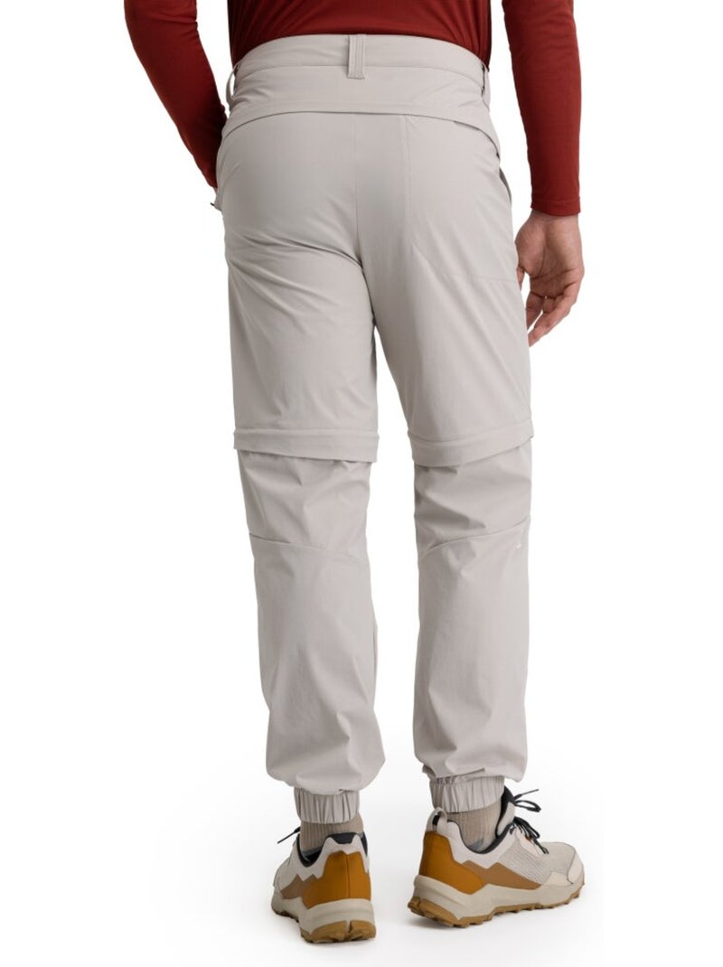 Pantaloni convertibili da escursionismo da uomo escursionismo uomo cairn stone Beige - Kiabi