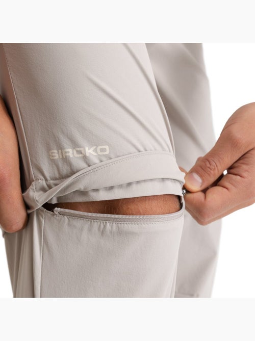 Pantaloni convertibili da escursionismo da uomo escursionismo uomo cairn stone - Kiabi Pantaloni convertibili da escursionismo da uomo escursionismo uomo cairn stone - Kiabi