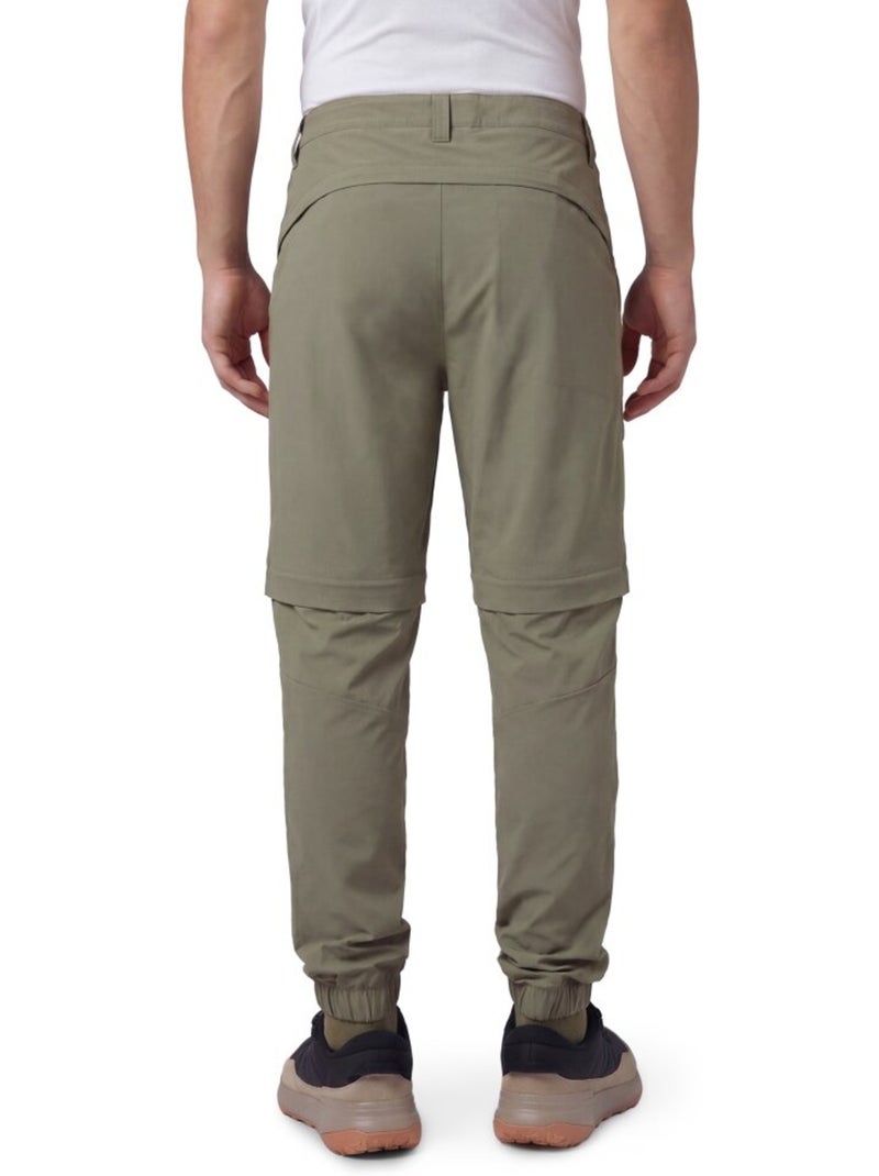 Pantaloni convertibili da escursionismo da uomo escursionismo uomo cairn Verde - Kiabi