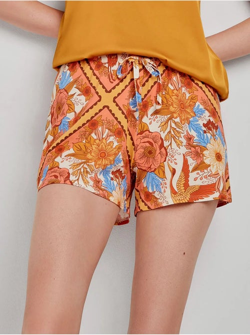 Pantaloni corti con stampa orientale - Kiabi