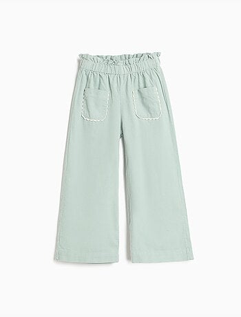 Pantaloni culotte in velluto a coste, mo fashion