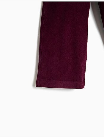 Pantaloni culotte in velluto a coste, mo fashion