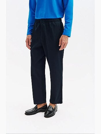 Pantaloni da abito da uomo in cotone ed elastan giesto