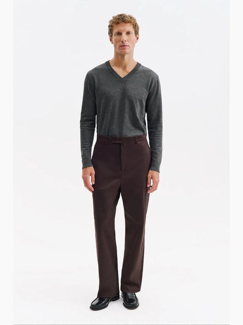 Pantaloni da abito da uomo in cotone-lycra giesto - Kiabi Pantaloni da abito da uomo in cotone-lycra giesto - Kiabi