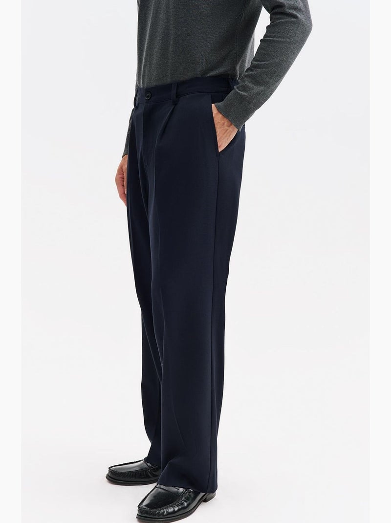 Pantaloni da abito giesto Blu marino - Kiabi