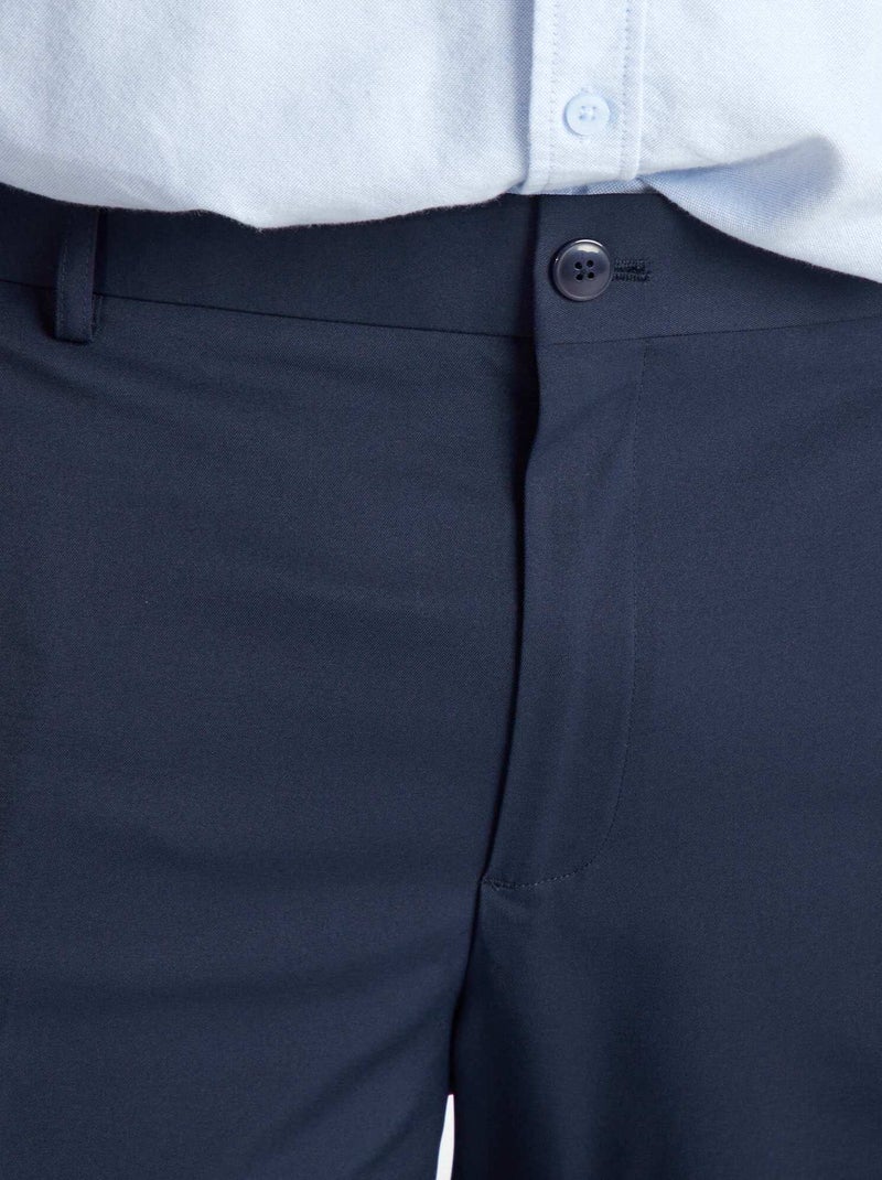 Pantaloni da abito slim blu - Kiabi