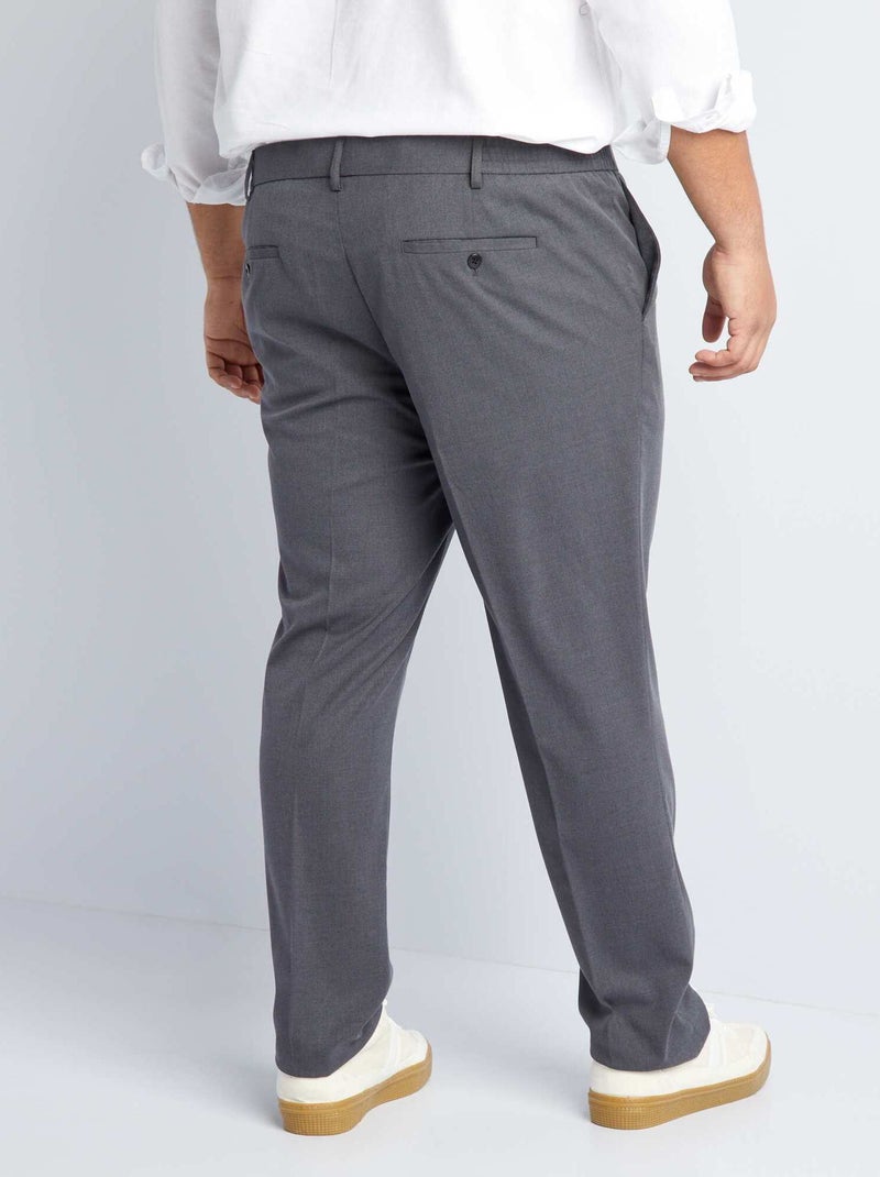 Pantaloni da abito slim fit GRIGIO - Kiabi