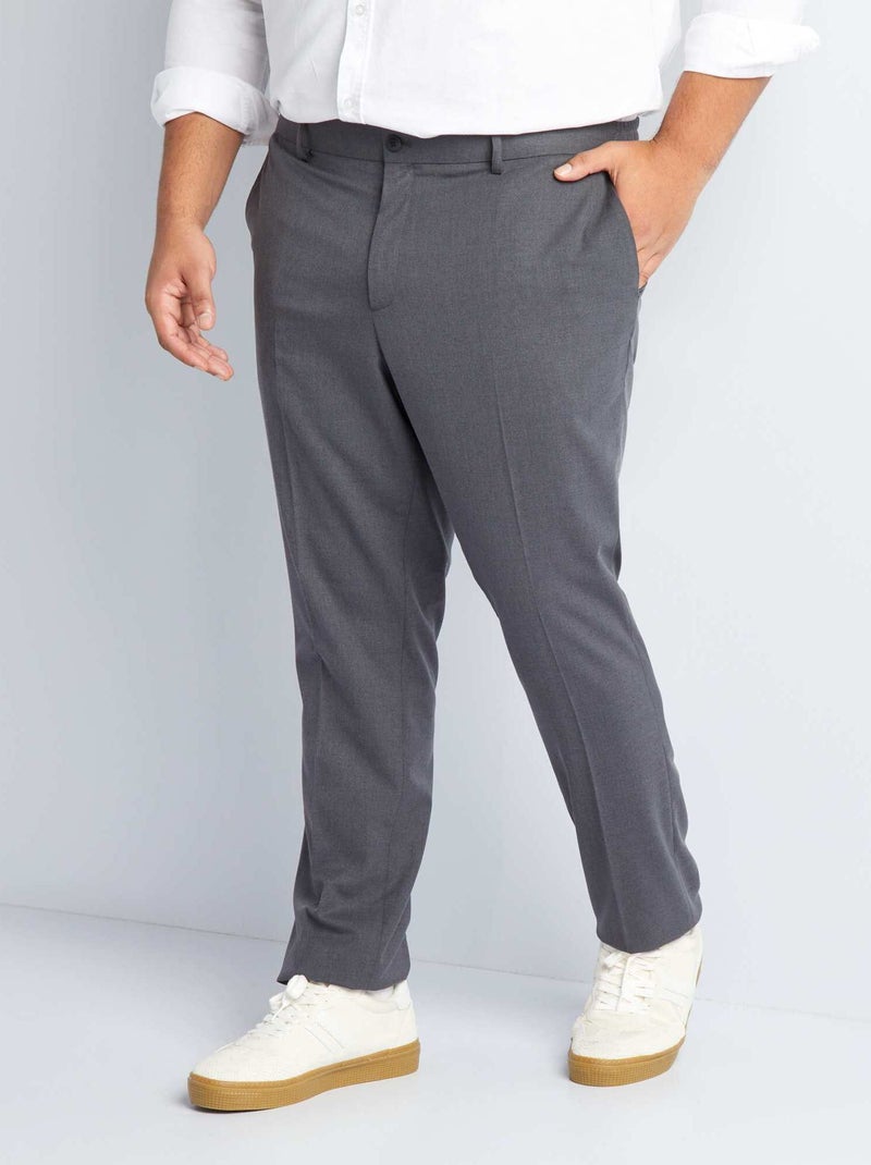 Pantaloni da abito slim fit GRIGIO - Kiabi