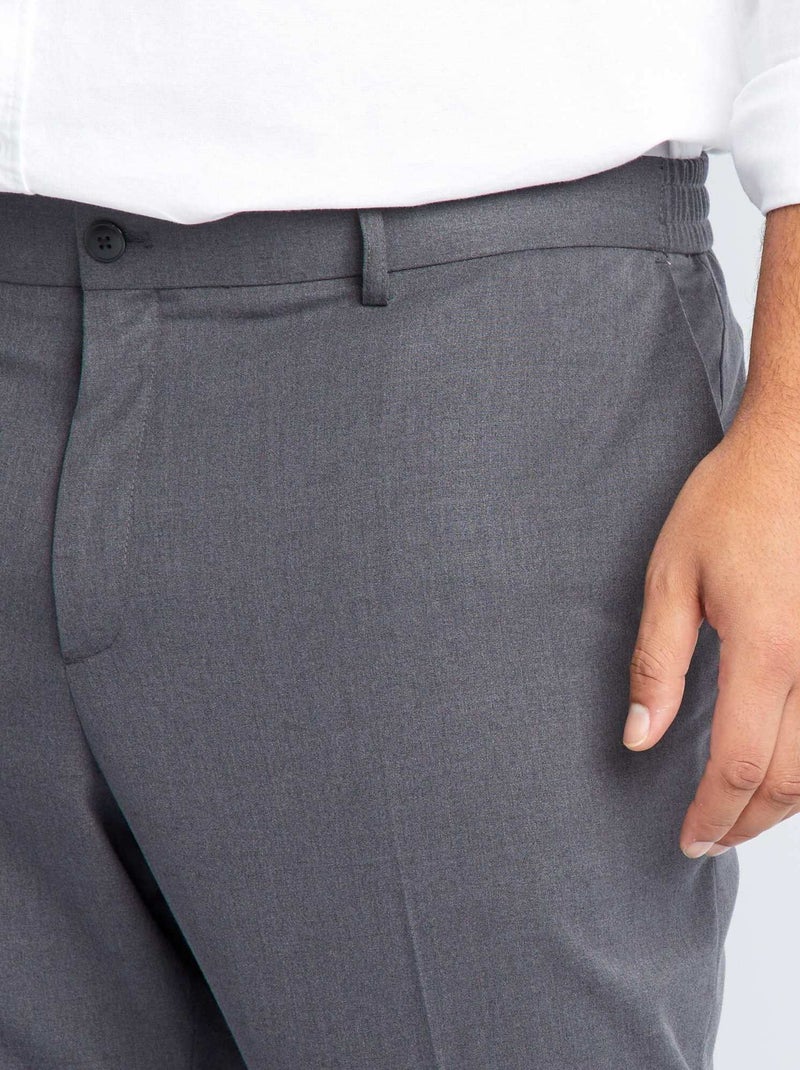Pantaloni da abito slim fit GRIGIO - Kiabi