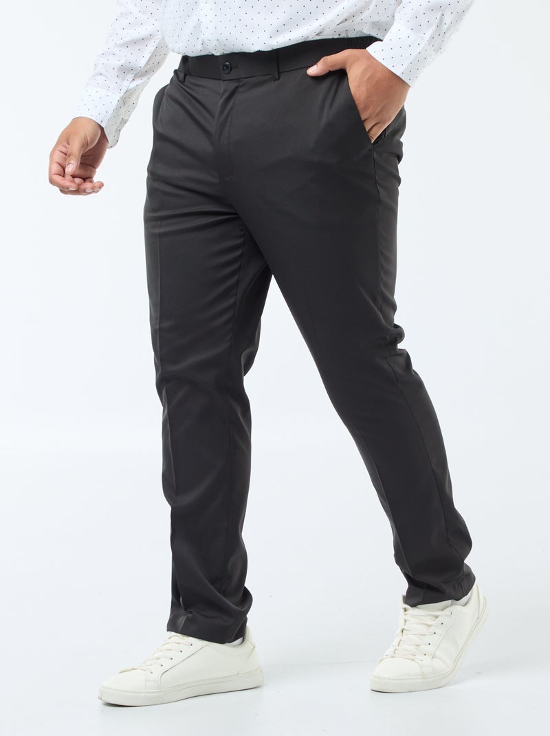 Pantaloni da abito slim nero - Kiabi