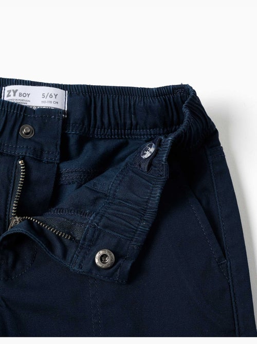 Pantaloni da carpentiere in twill con cintura elasticizzata - Kiabi Pantaloni da carpentiere in twill con cintura elasticizzata - Kiabi