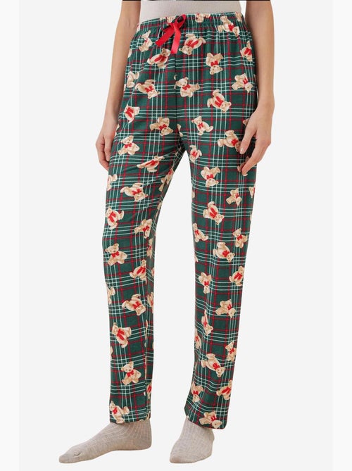 Pantaloni da casa a vita media con fantasia bdart - Kiabi