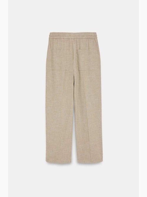 Pantaloni da casa in popeline a gamba ampia dilvin - Kiabi