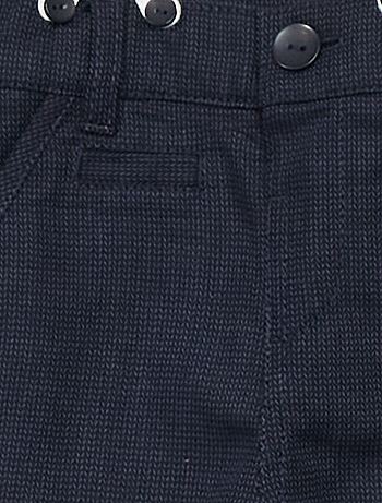 Pantaloni da cerimonia con bretelle - BLU - Kiabi - 15.00€