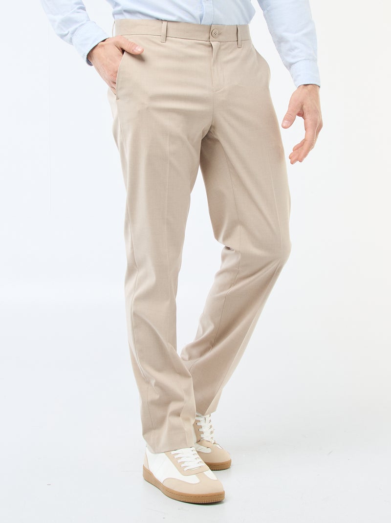 Pantaloni da completo Beige - Kiabi