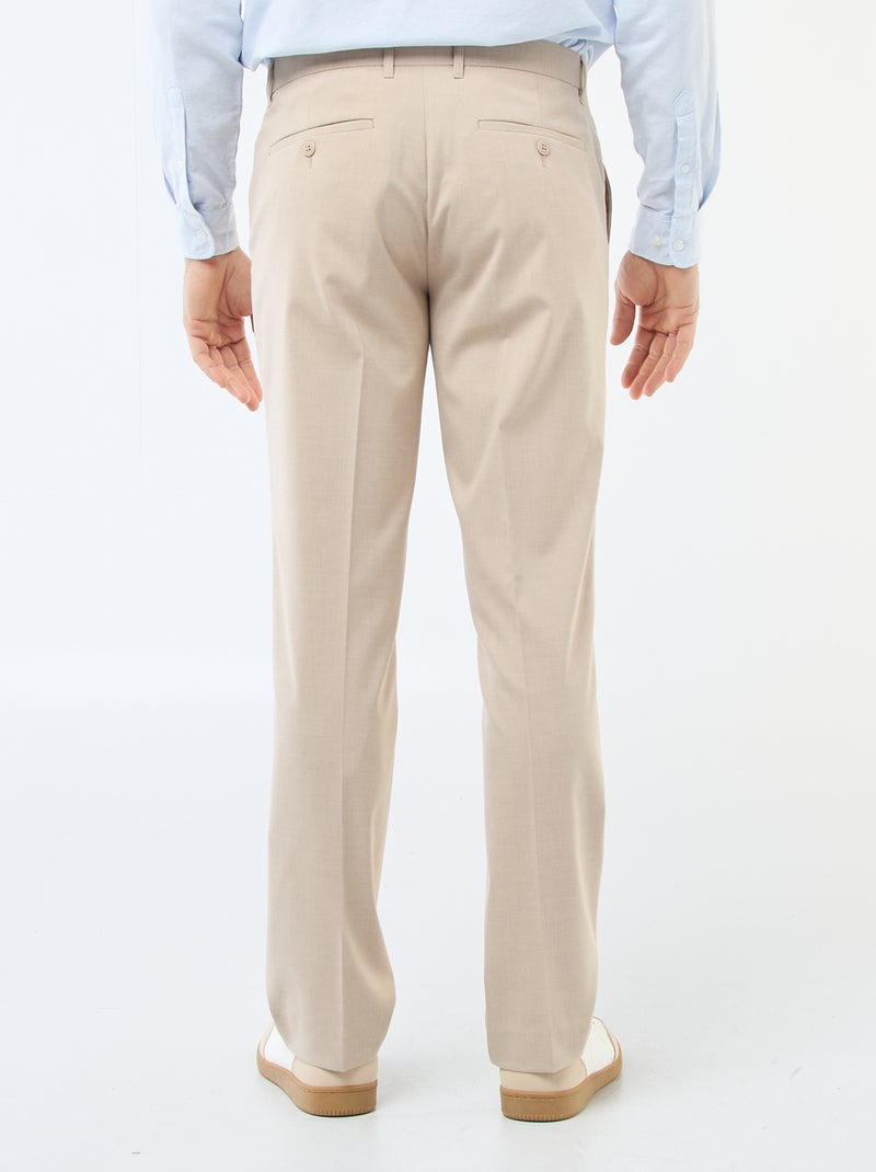 Pantaloni da completo Beige - Kiabi