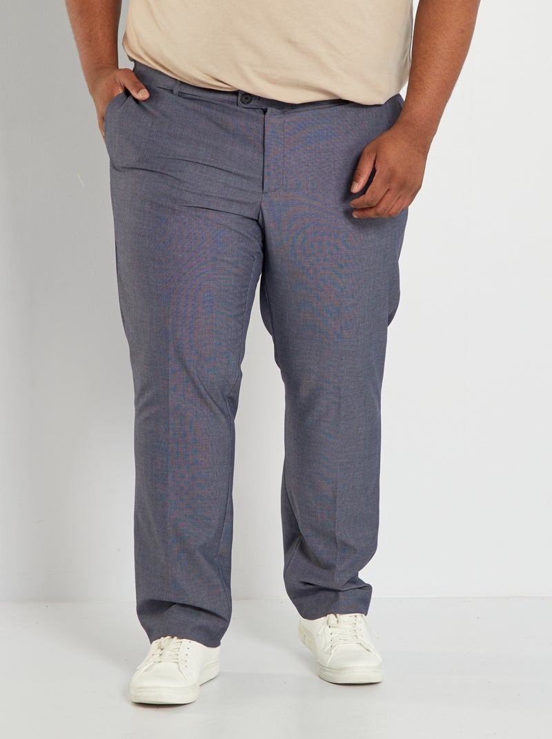 Pantaloni da completo blu nero - Kiabi